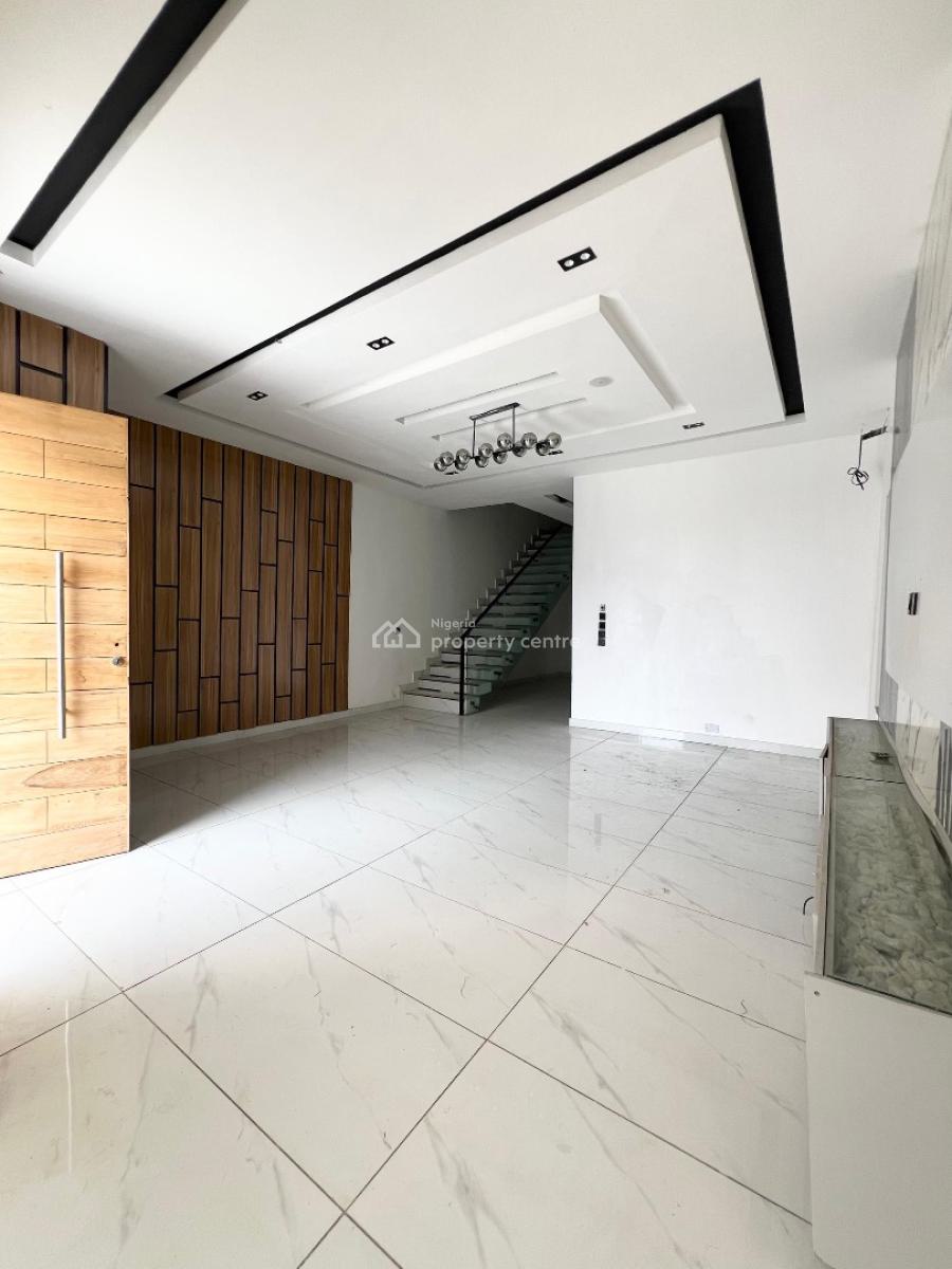 Contemporary 5-bedroom Detached Duplex with Pool, Jacuzzi & Bq, Sangotedo, Ajah, Lagos, Detached Duplex for Sale