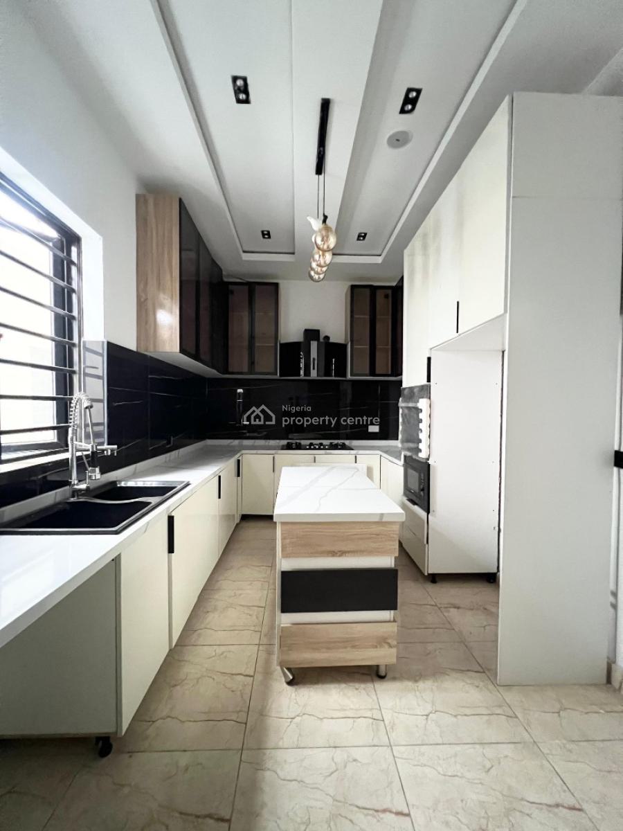 Contemporary 5-bedroom Detached Duplex with Pool, Jacuzzi & Bq, Sangotedo, Ajah, Lagos, Detached Duplex for Sale