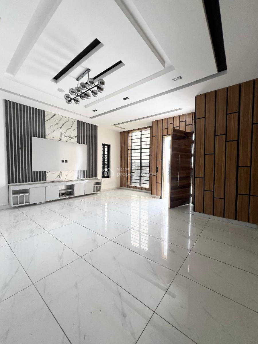 Contemporary 5-bedroom Detached Duplex with Pool, Jacuzzi & Bq, Sangotedo, Ajah, Lagos, Detached Duplex for Sale