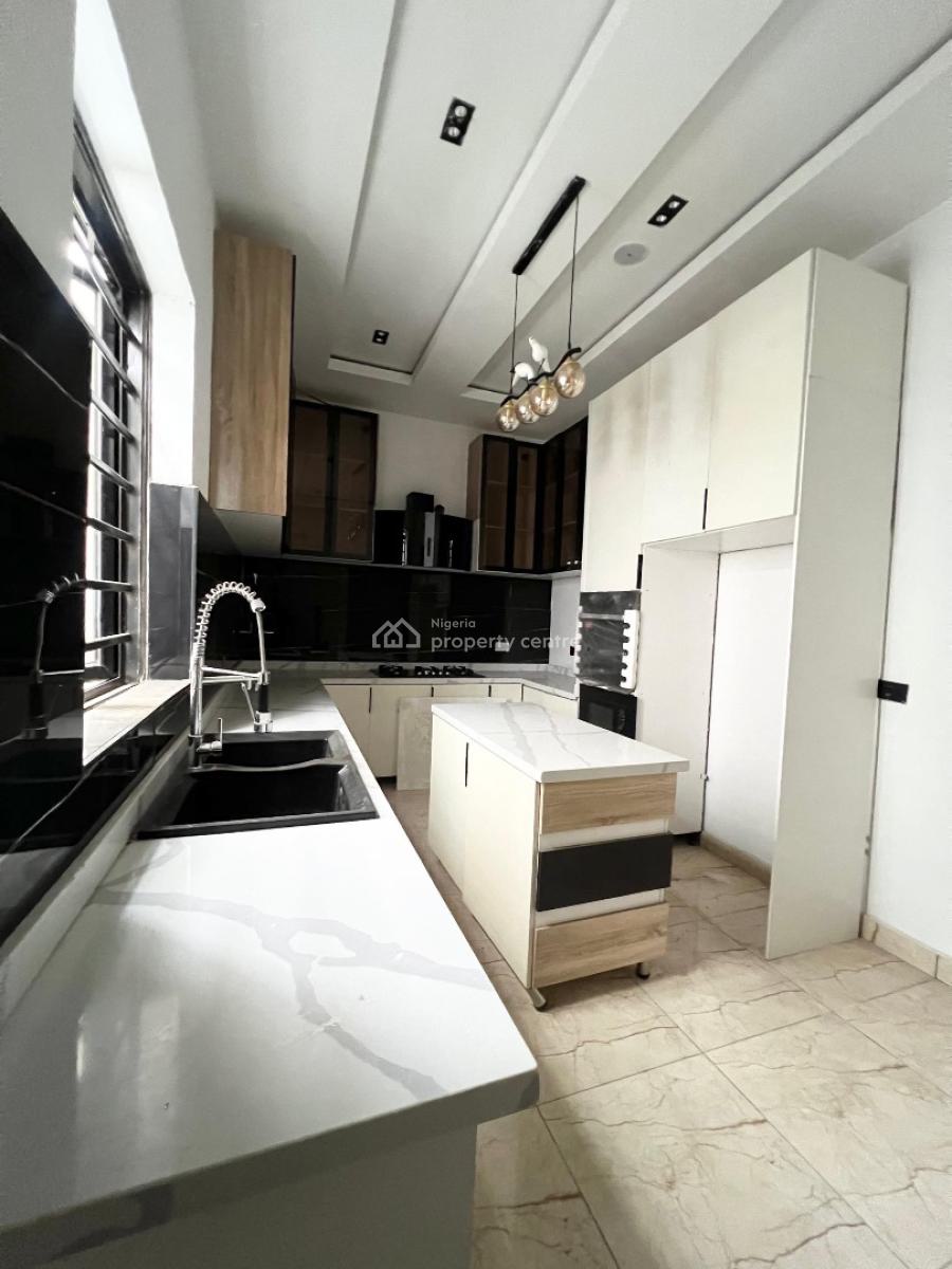 Contemporary 5-bedroom Detached Duplex with Pool, Jacuzzi & Bq, Sangotedo, Ajah, Lagos, Detached Duplex for Sale