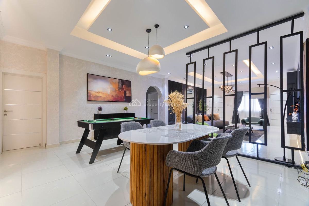 Luxury 3 Bedroom with Swimming Pool and Snooker Board, Lekki Phase 1, Lekki, Lagos, Flat / Apartment Short Let