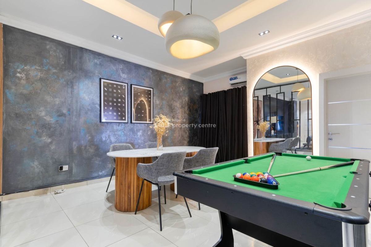 Luxury 3 Bedroom with Swimming Pool and Snooker Board, Lekki Phase 1, Lekki, Lagos, Flat / Apartment Short Let