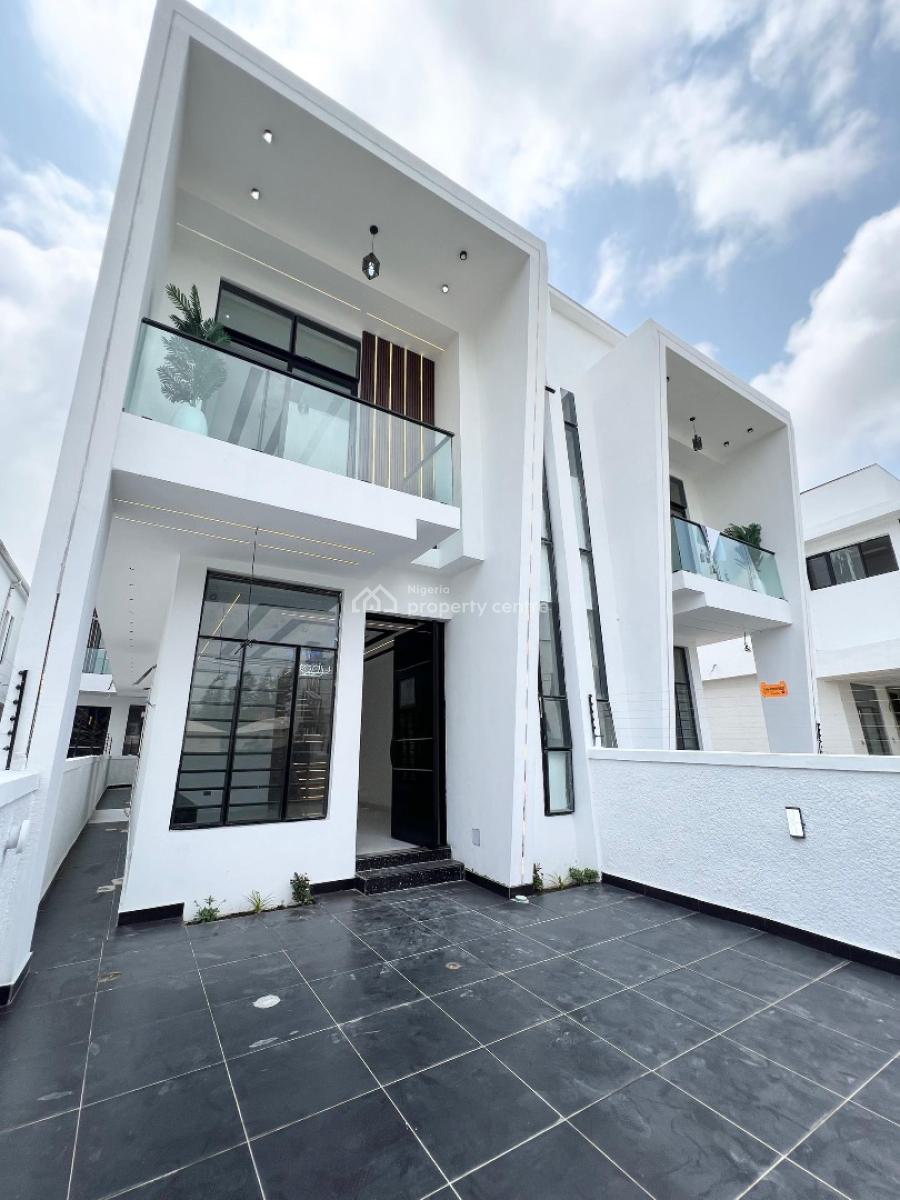 4-bedroom Semi-detached Duplex with Bq, Ikota, Lekki, Lagos, Semi-detached Duplex for Sale