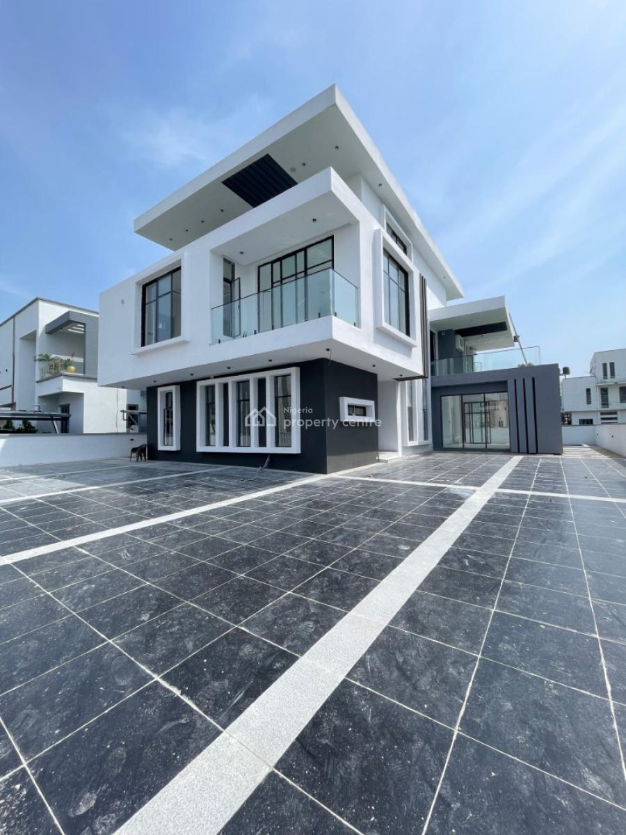 Fully Automated 5 Bedroom Detached Duplex with Bq, Pool, Cinema, Gym, Chevron Toll Gate, Orchid Road, Lekki, Lagos, Detached Bungalow for Sale