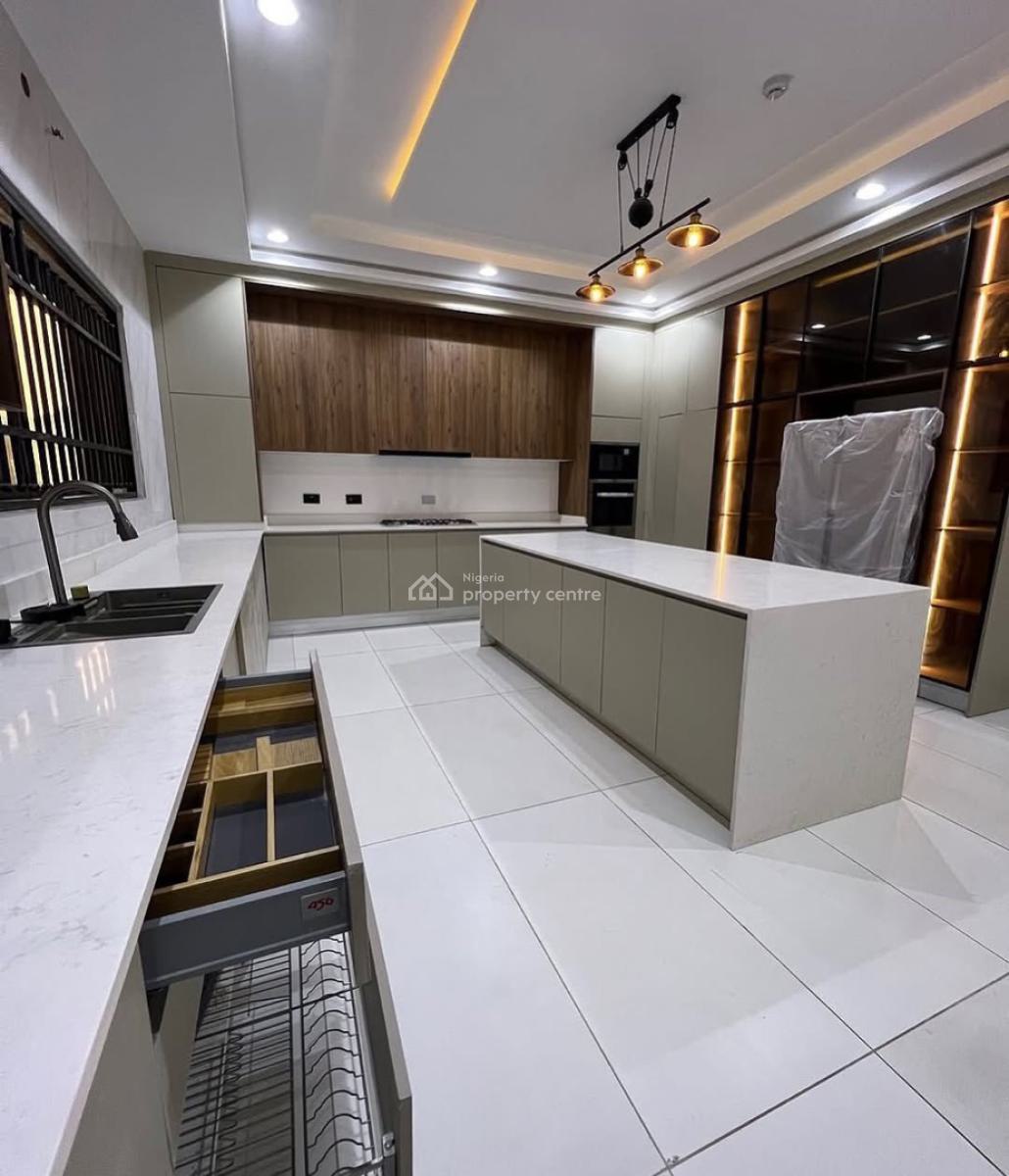 Luxury 6 Bedrooms Fully Detached Duplex with Elevator, Guzape District, Abuja, Detached Duplex for Sale
