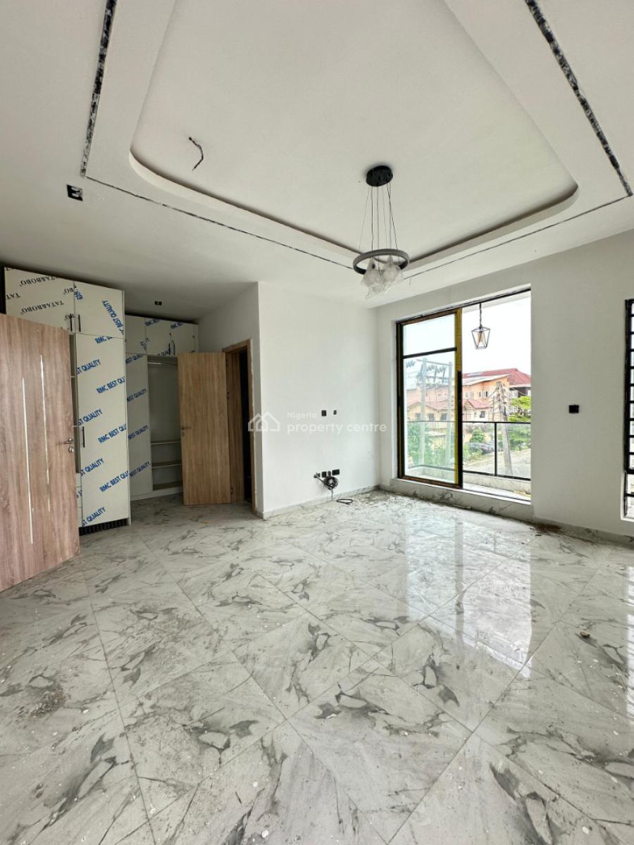 Spacious Well-built  4 Bedroom Terrace Duplex in a Flood Free Area, Idado, Lekki, Lagos, Terraced Duplex for Sale