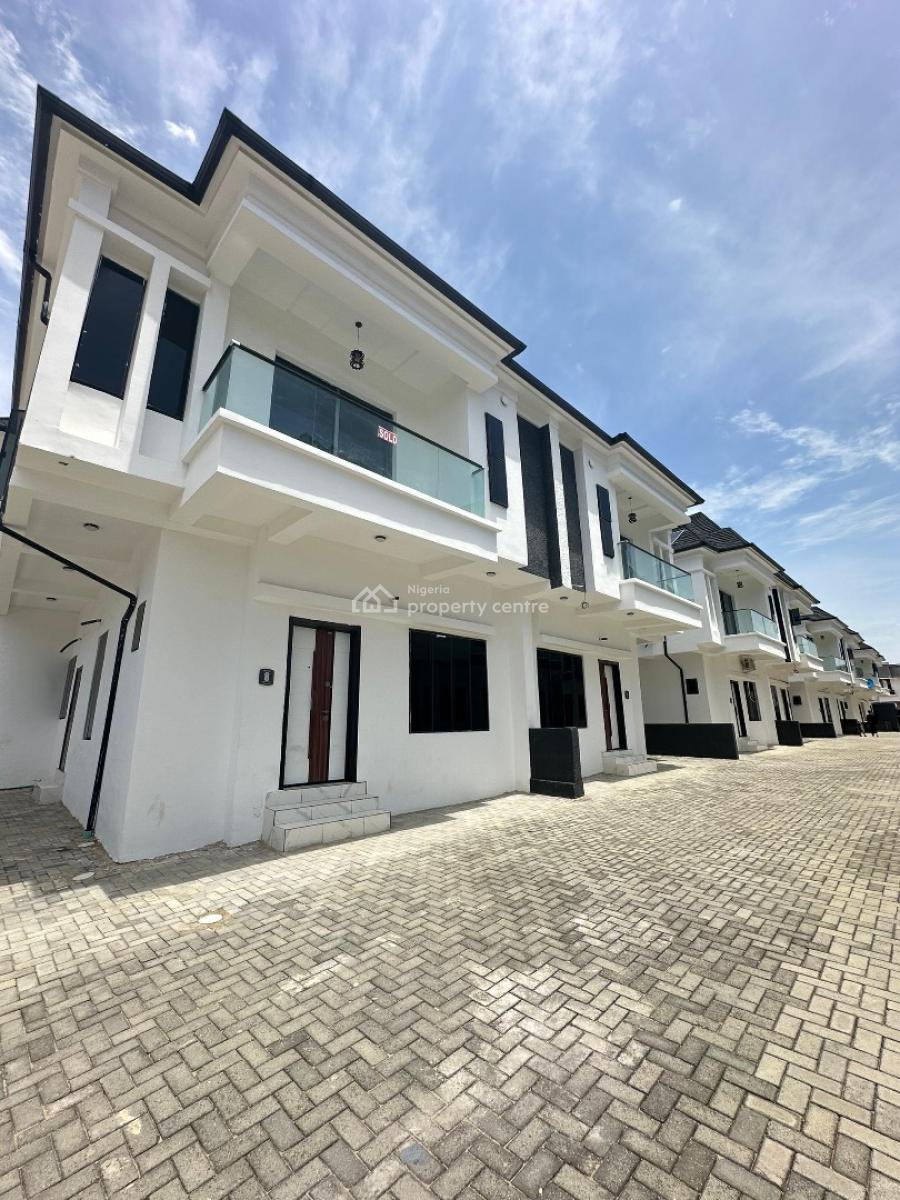 Well - Designed & Spacious 4-bedroom Semi-detached Duplex with Bq, Ikota, Lekki, Lagos, Semi-detached Duplex for Sale
