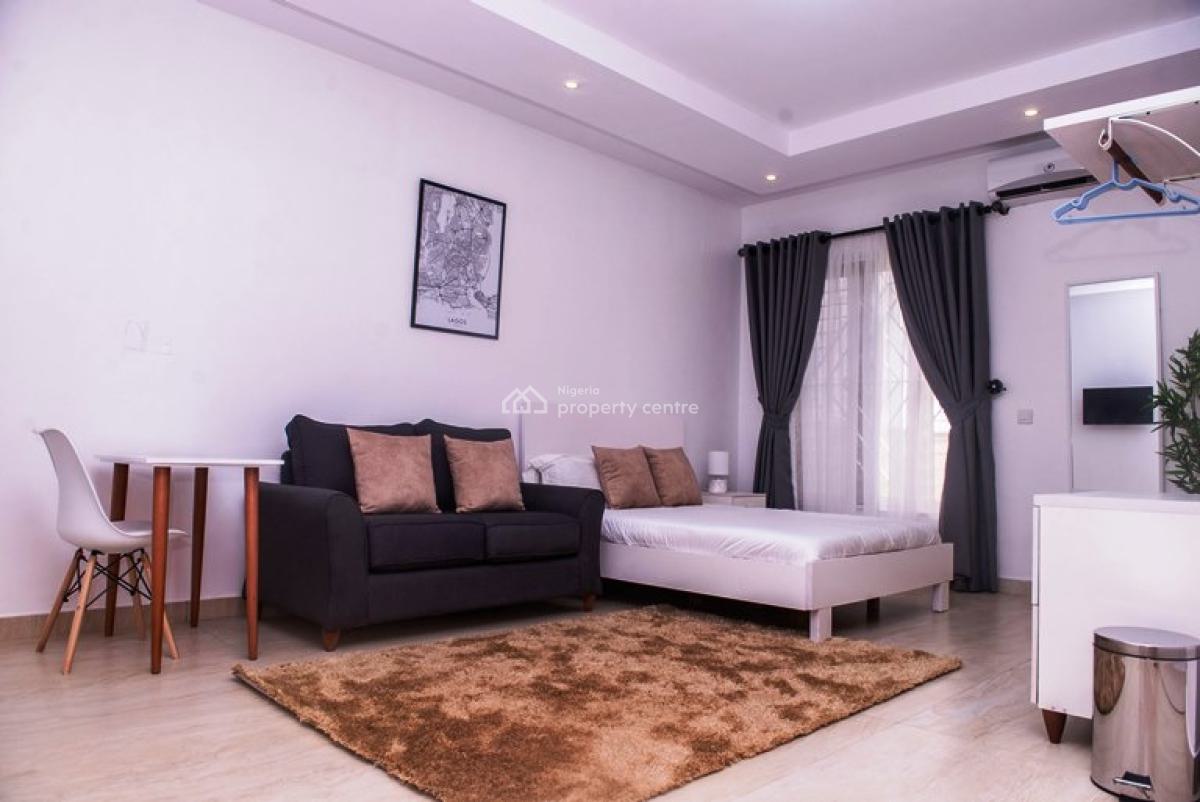 Studio Apartment with Pool and Mini Gym, By Alperton Estate, Osapa, Lekki, Lagos, Self Contain (single Rooms) Short Let