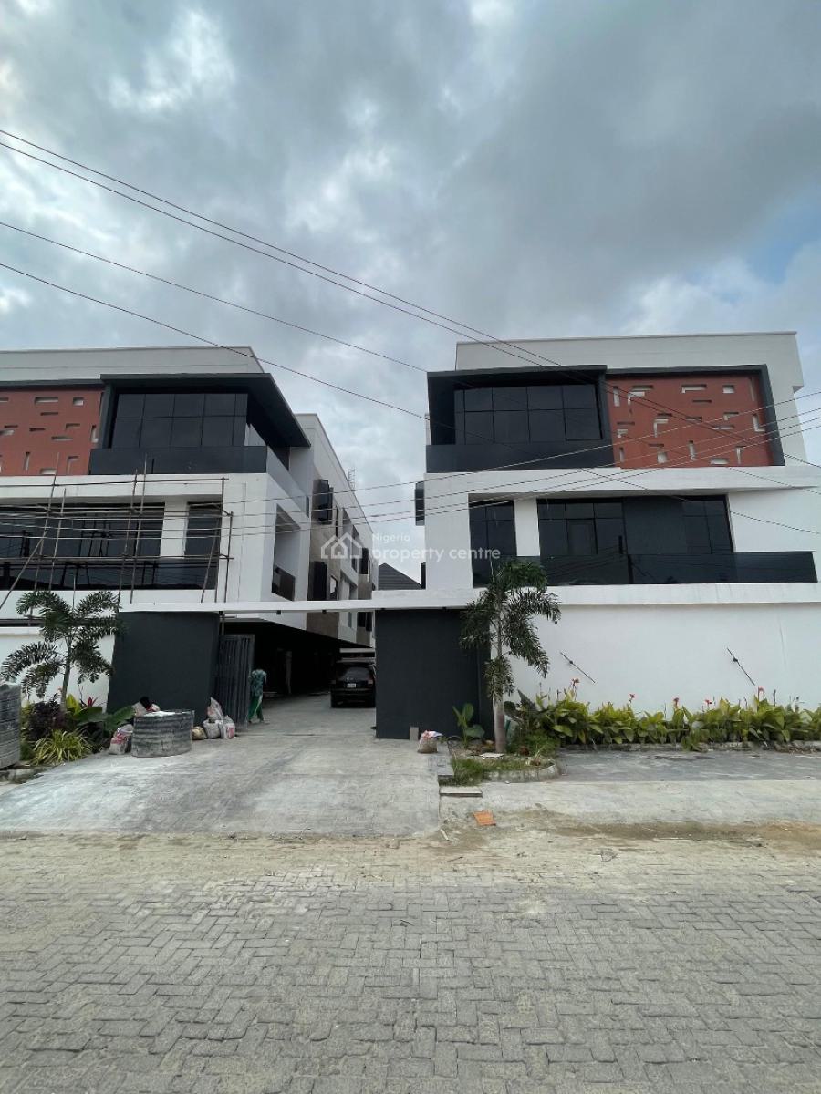 Standard and Well Planned 4bed Terrace Duplex with Bq Pool and Gym, Phase One, Lekki, Lagos, Terraced Duplex for Sale