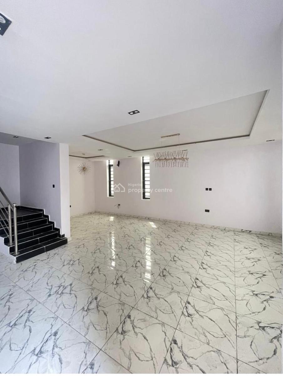 Brand New 4 Bedroom Terrace Duplex with a Bq in a Secured Estate, Lekki Phase 1, Lekki, Lagos, Terraced Duplex for Sale