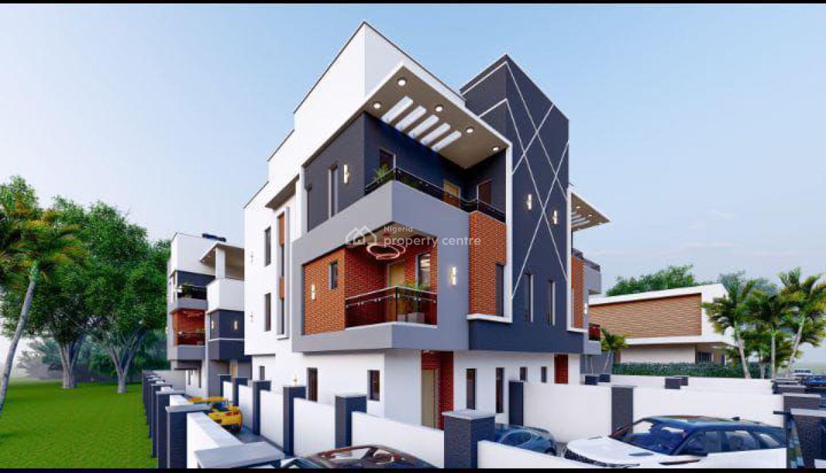 4 Bedroom Semi Detached Duplexes with Bq, Gbagada, Lagos, Semi-detached Duplex for Sale