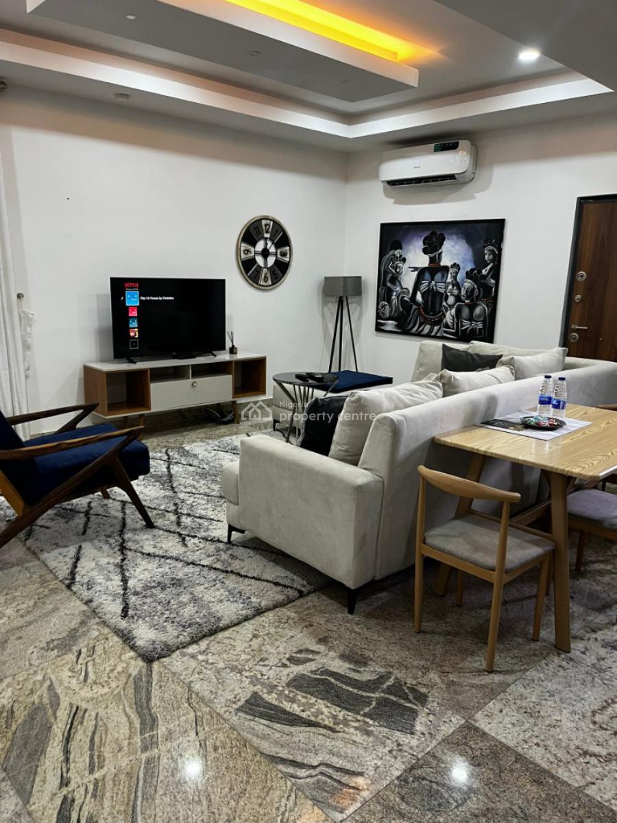 Luxury, Furnished and Serviced One Bedroom Apartment with Aedc Payment, Akintola Boulevard, Garki, Abuja, Mini Flat (room and Parlour) for Rent
