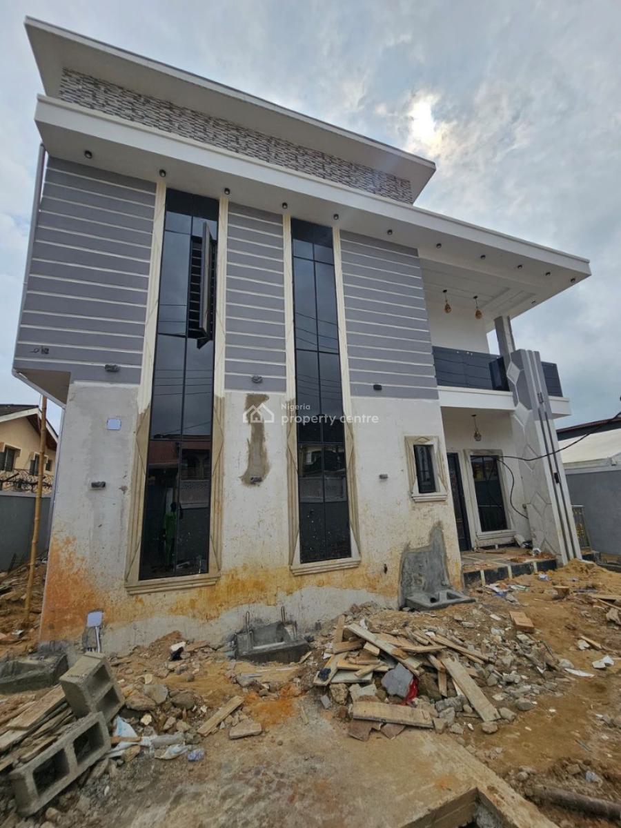 Lovely 5 Bedroom Fully Detached Duplex with Pool &bq, Gbagada, Lagos, Detached Duplex for Sale