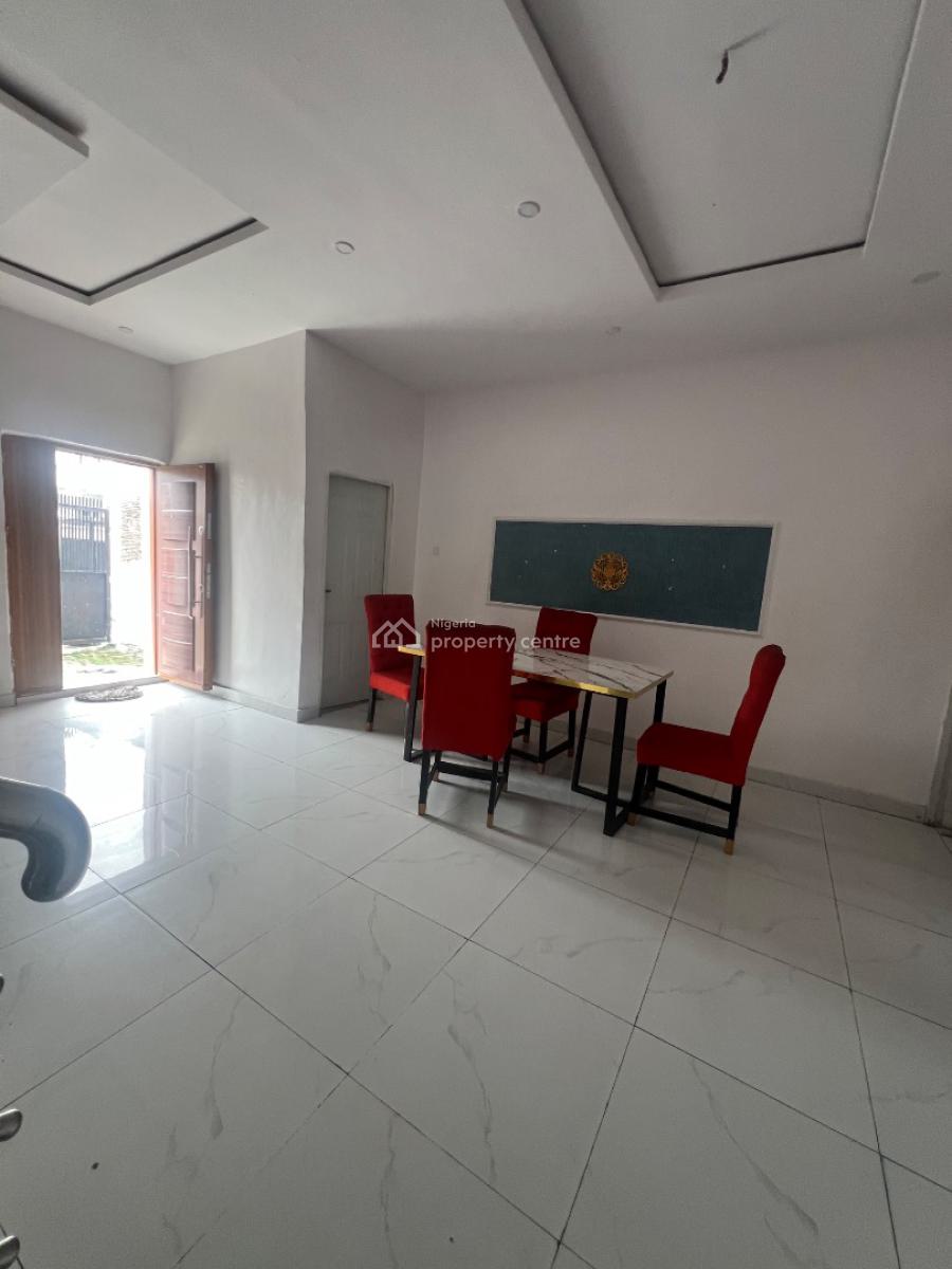 Spacious 4 Bedroom Terrace Detached with Bq Self Compound, Thomas Estate, Ajah, Lagos, Terraced Duplex for Rent