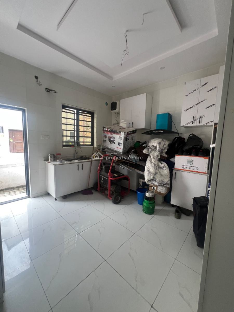 Spacious 4 Bedroom Terrace Detached with Bq Self Compound, Thomas Estate, Ajah, Lagos, Terraced Duplex for Rent