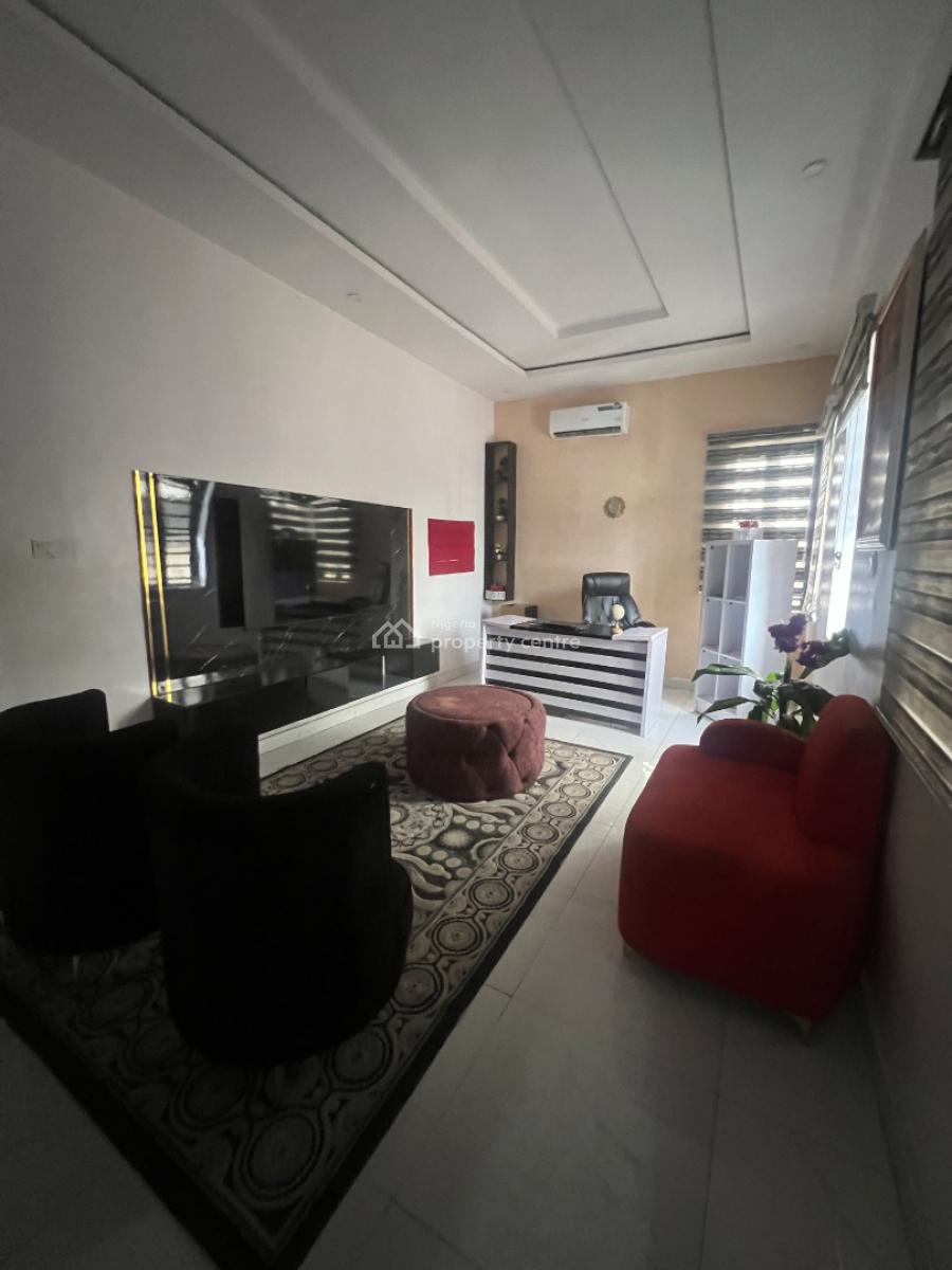 Spacious 4 Bedroom Terrace Detached with Bq Self Compound, Thomas Estate, Ajah, Lagos, Terraced Duplex for Rent