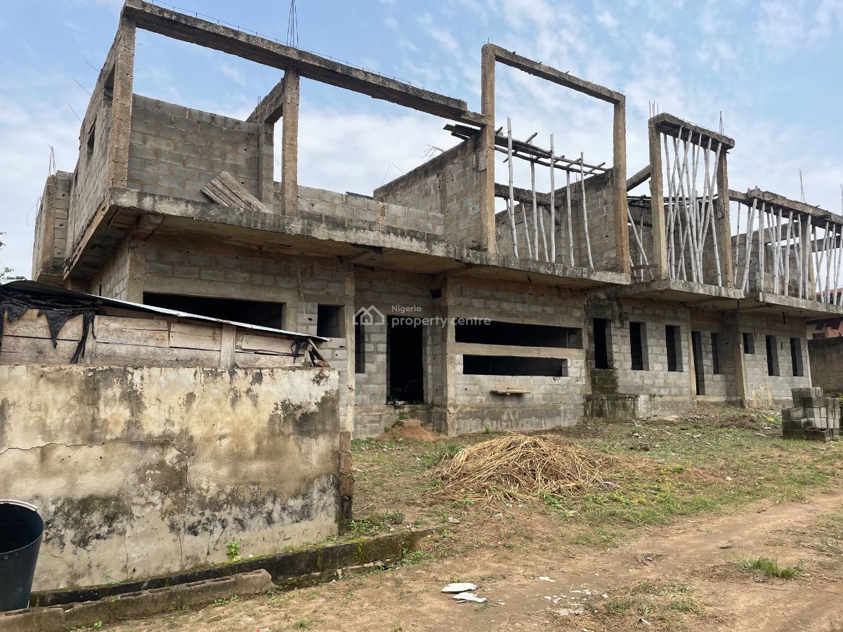 a Well Constructed Twin 4 Bedroom Semi Detached Caracas Structure., Progressive Estate, Oluyole Estate Extension, Akala Express, Ibadan., Oluyole, Oyo, House for Sale