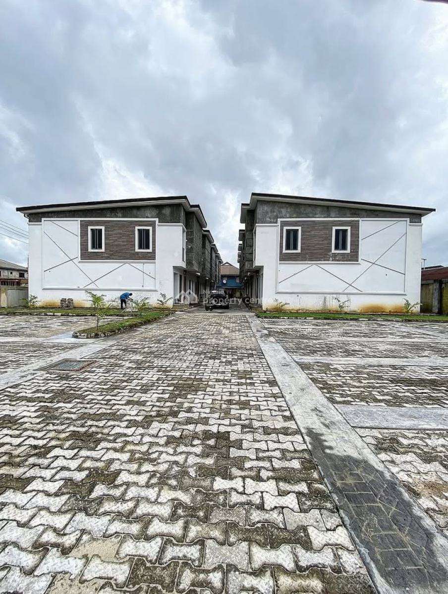 Contemporary 3 Bedroom Terrace Duplex Wt. C of O, Off East-west Road, Rumuodara, Port Harcourt, Rivers, Terraced Duplex for Sale