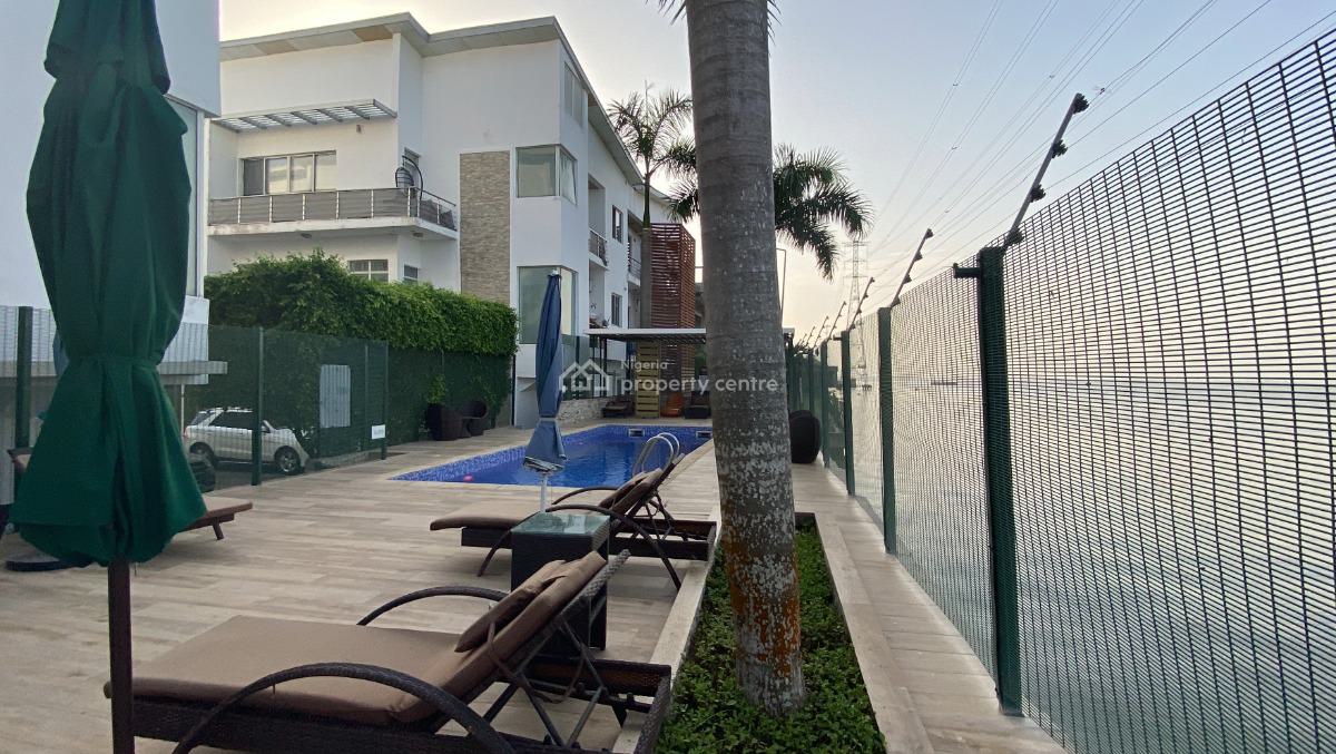 Luxury 3bedrooms Waterfront with a Bq Swimming Pool and Gym, Banana Island, Ikoyi, Lagos, Flat / Apartment for Sale