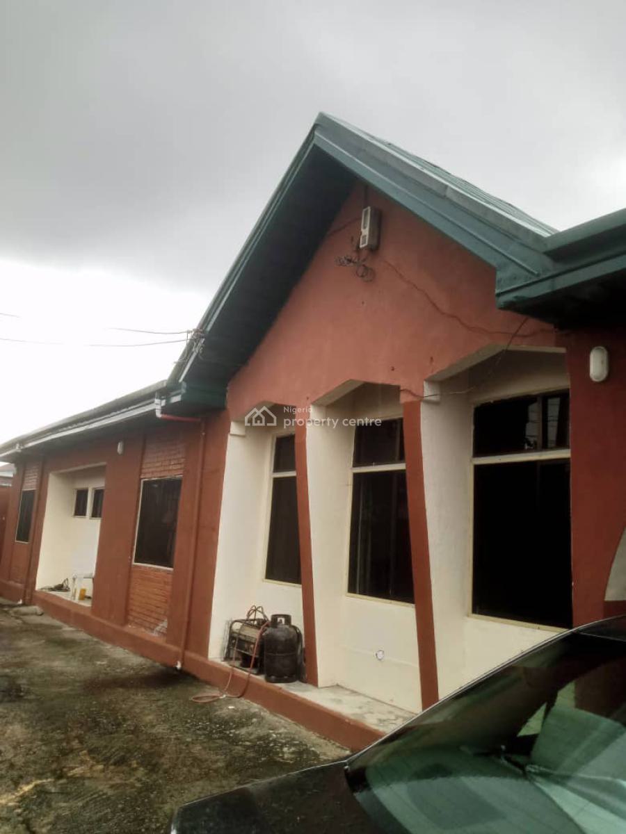 4 Bedroom Semi-detached Bungalow, Off Okporo Road, Rumuodara, Port Harcourt, Rivers, Semi-detached Bungalow for Sale