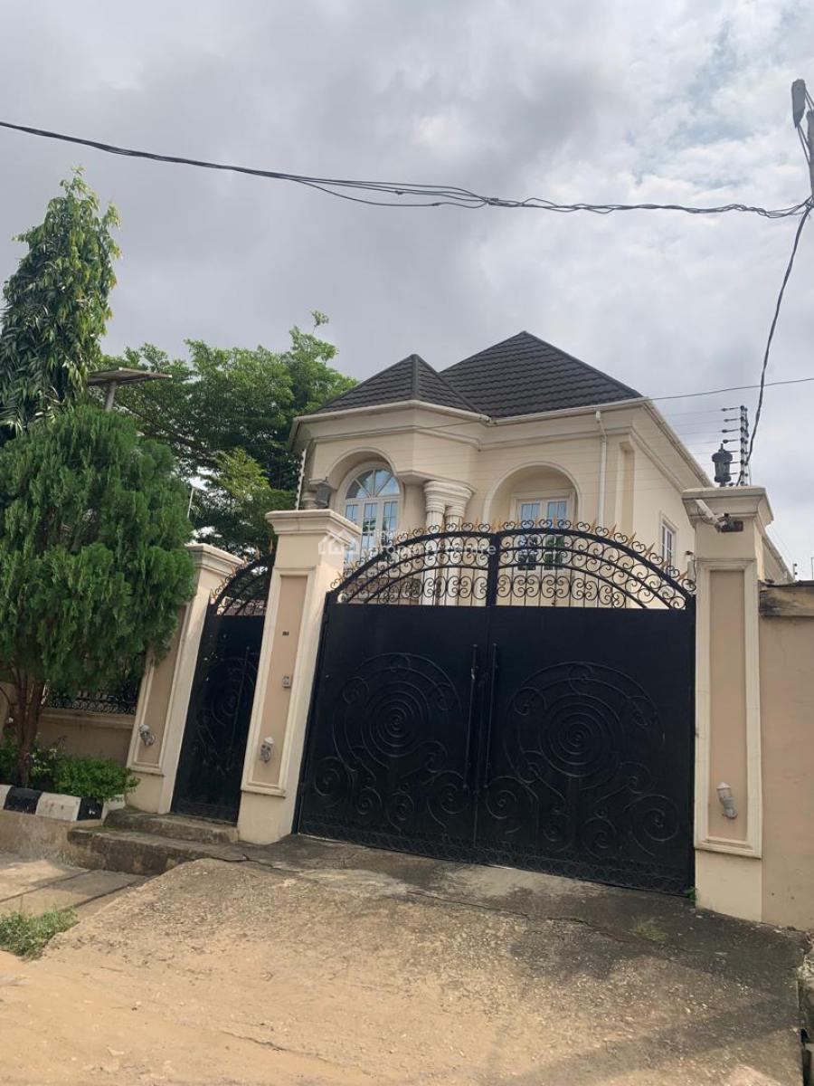 a Modern 5 Bedroom Duplex Standing on 450sqm Land, Odukoya Estate, Akowonjo, Alimosho, Lagos, Detached Duplex for Sale