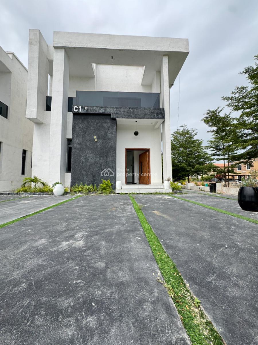 Unique 4  Bedroom Detached Duplex with Bq  and a Pool, Orchid Road, Lekki, Lagos, Detached Duplex for Sale