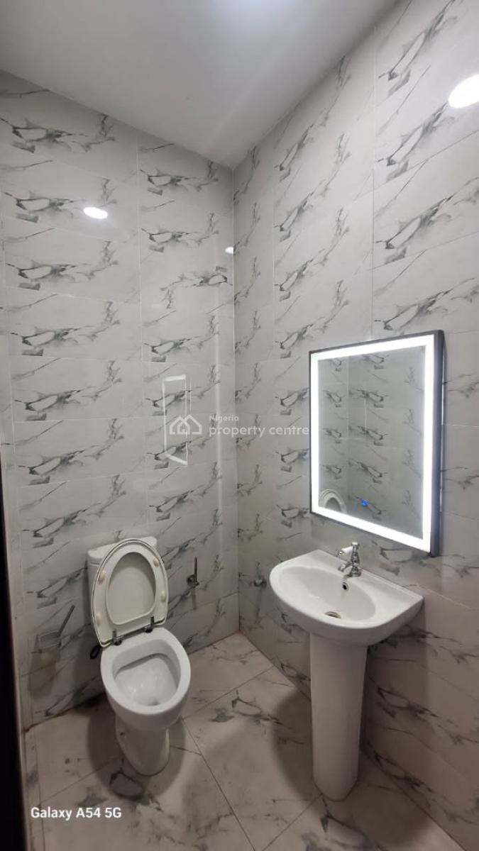Serviced and Spacious 3bedroom Duplex with Bq, Inside a Serviced Estate with 24hrs  Loght, Agungi, Lekki, Lagos, Semi-detached Duplex for Rent