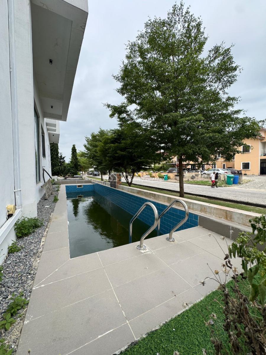 Unique 4  Bedroom Detached Duplex with Bq  and a Pool, Orchid Road, Lekki, Lagos, Detached Duplex for Sale