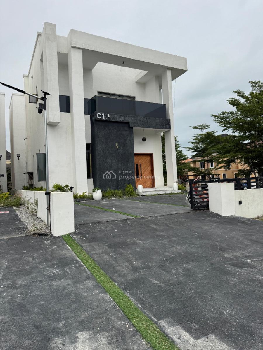 Unique 4  Bedroom Detached Duplex with Bq  and a Pool, Orchid Road, Lekki, Lagos, Detached Duplex for Sale