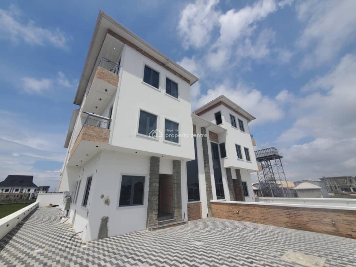 Contemporary 4 Bedroom Semi Detached Duplex + Bq, Chaplin Court Estate, Ajah, Lagos, Semi-detached Duplex for Sale