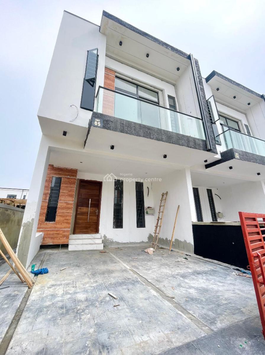 Pristine and Well Built 4 Bedroom Terrace Duplex in a Secured Location, with Private Compound, Ikota, Lekki, Lagos, Terraced Duplex for Sale
