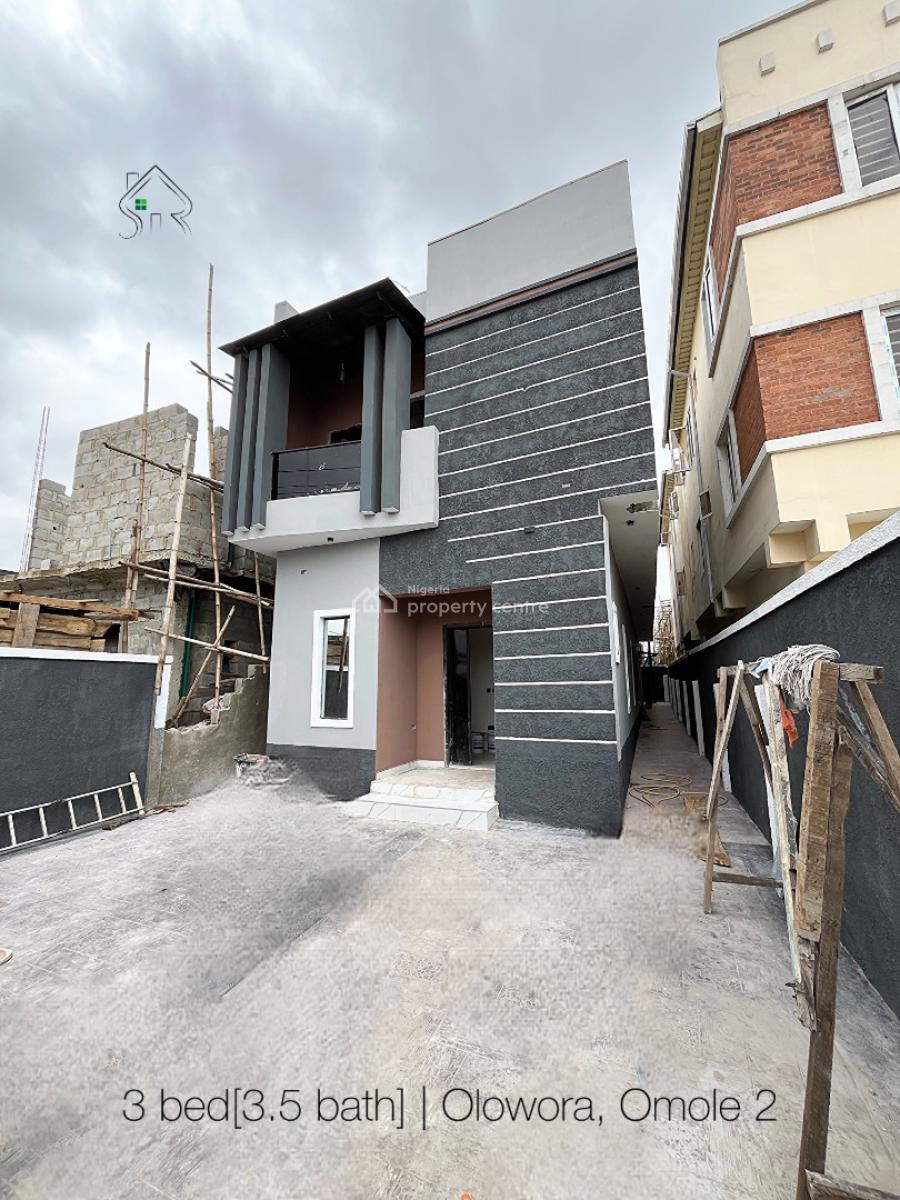 Deluxe 3 Bed Detached Duplex with Bq, Olowora, Magodo, Lagos, Detached Duplex for Sale