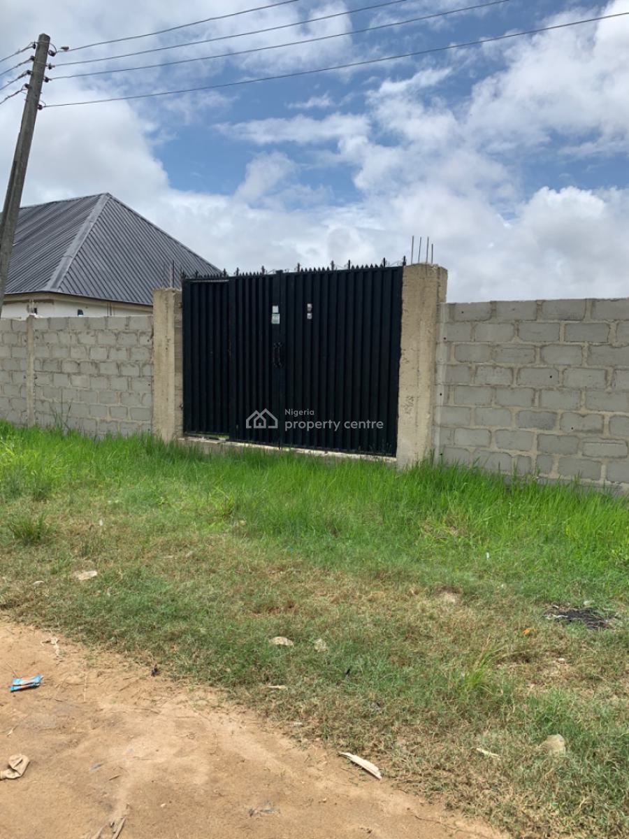 Fenced and Gated 2sidemassive Dry Corner Piece Land with 3 Unit of Sel, Balogun Estate Sangotedo, Ajah, Lagos, Land for Sale
