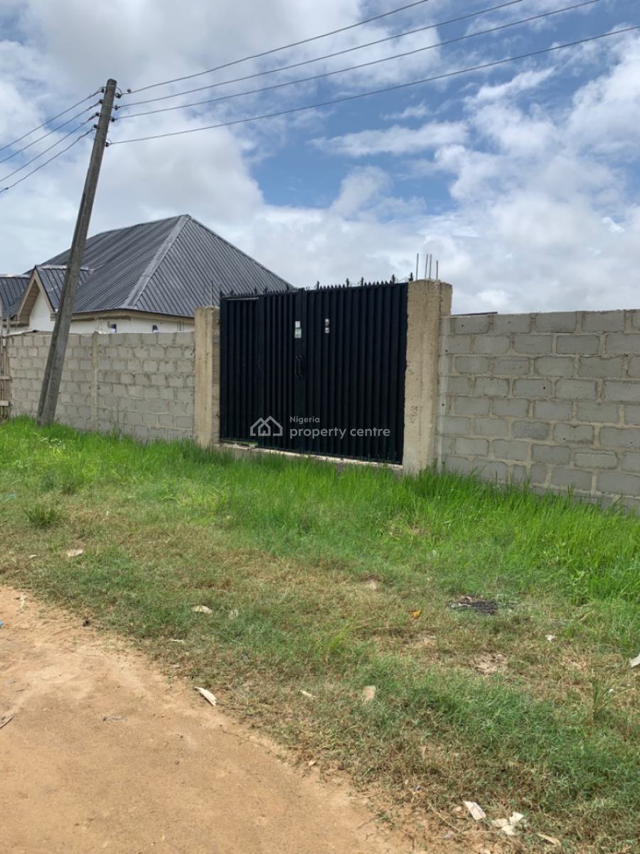 Fenced and Gated 2sidemassive Dry Corner Piece Land with 3 Unit of Sel, Balogun Estate Sangotedo, Ajah, Lagos, Land for Sale
