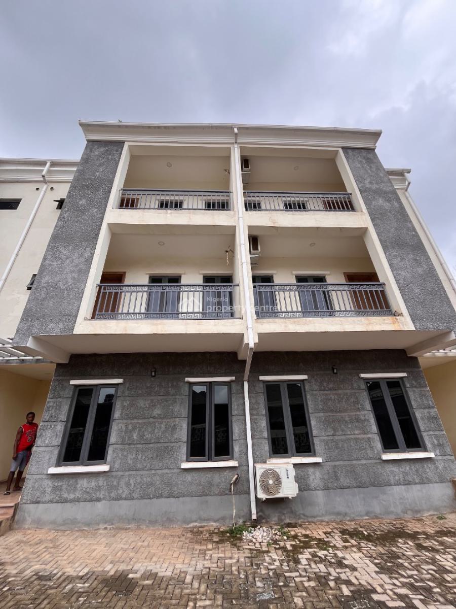 Premium 4 Bed with Bq, Durumi, Abuja, Terraced Duplex for Rent
