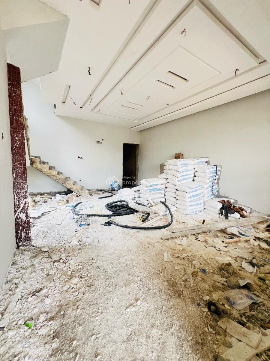 Alluring 4 Bedrooms Terraced Duplex Plus Bq in a Serene Environment, Executive Detailed Home with Bq in a Well Secured Estate, Omole Phase 2, Ikeja, Lagos, Terraced Duplex for Sale