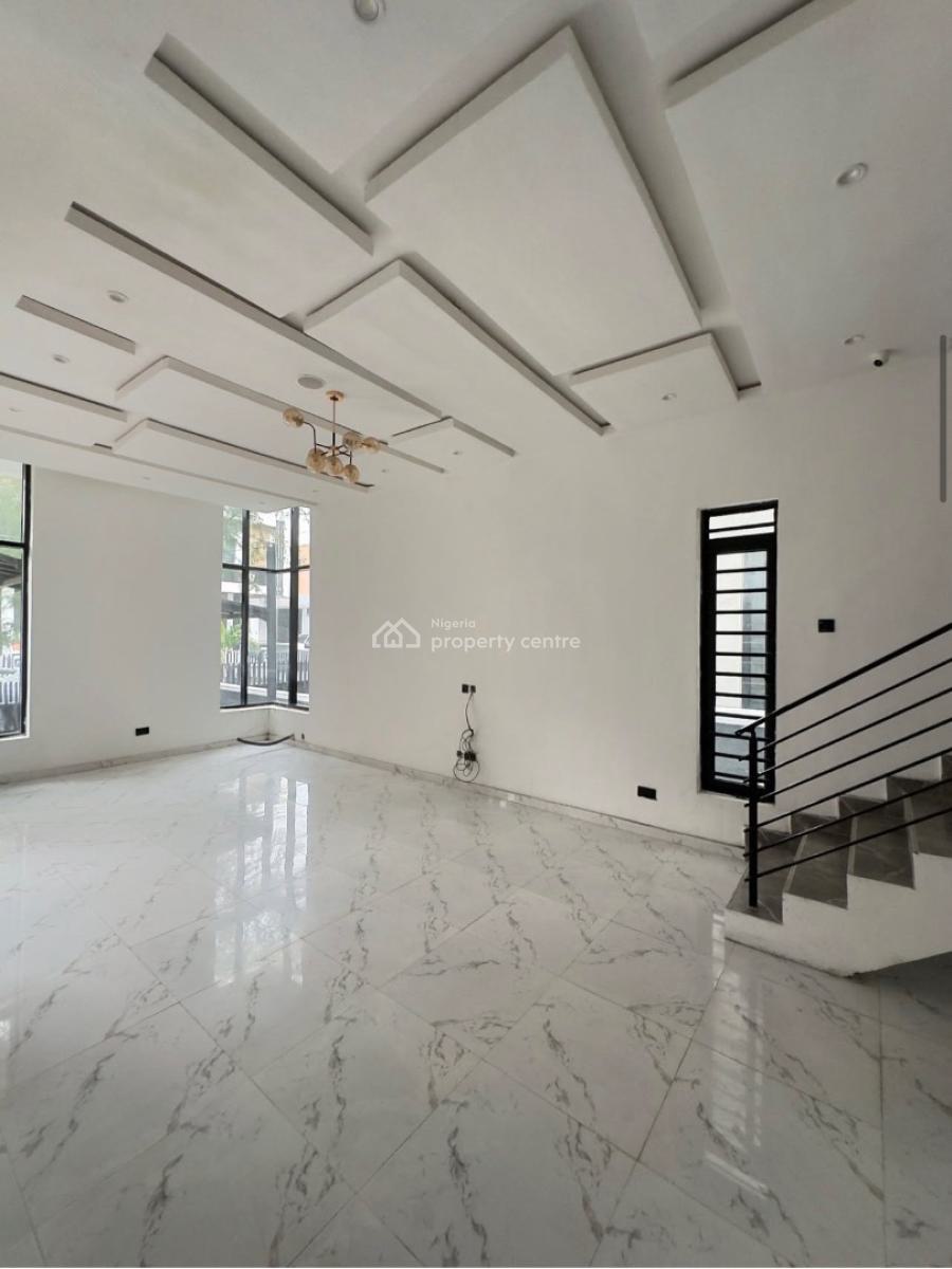 4bedroom Fully Detached Duplex with a Bq, Chevron, Lekki, Lagos, Detached Duplex for Rent