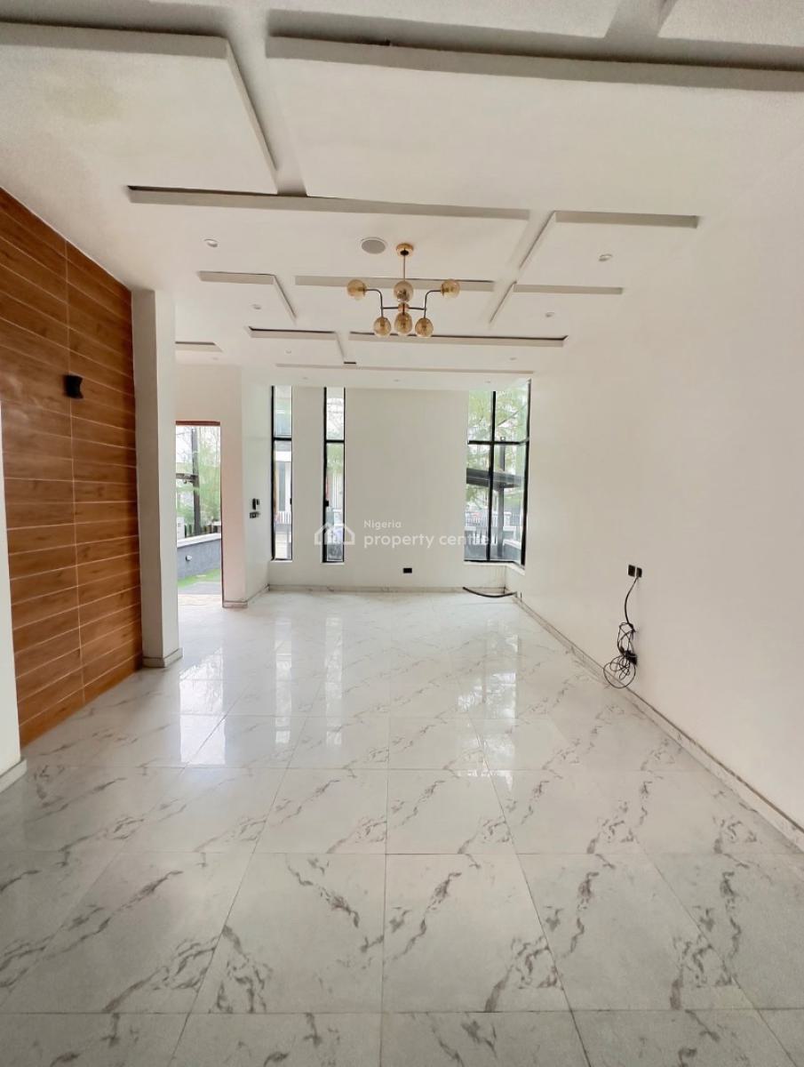 4bedroom Fully Detached Duplex with a Bq, Chevron, Lekki, Lagos, Detached Duplex for Rent
