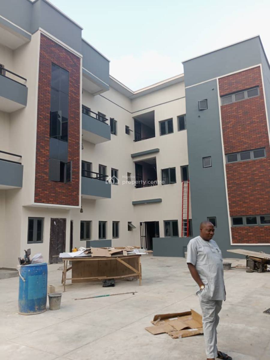 Newly Built 2bedroom with Pop Modern Facilities Close to Airport, at Bessam Area 5 Minutes Drive to International Airport, Mafoluku, Oshodi, Lagos, Flat / Apartment for Rent
