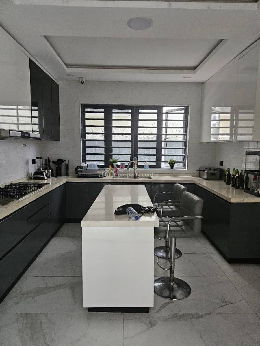 2 Wings of Luxury Built Furnished 4 Bedroom Duplex, Awuse, Opebi, Ikeja, Lagos, Detached Duplex for Sale