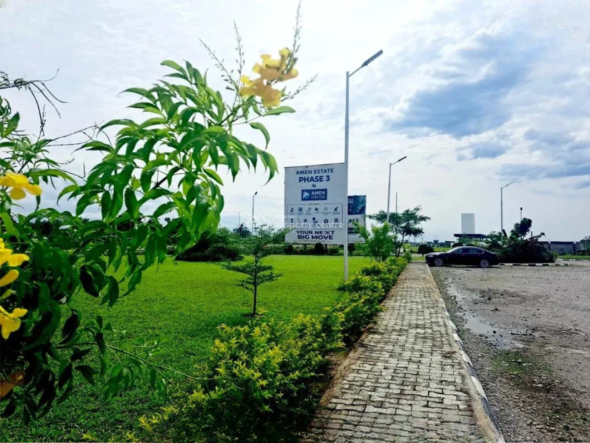 Premium Serviced Plots with C of O Title in Amen Estate Phase 3., Amen Estate Phase 3, Ibeju Lekki, Lagos, Residential Land for Sale