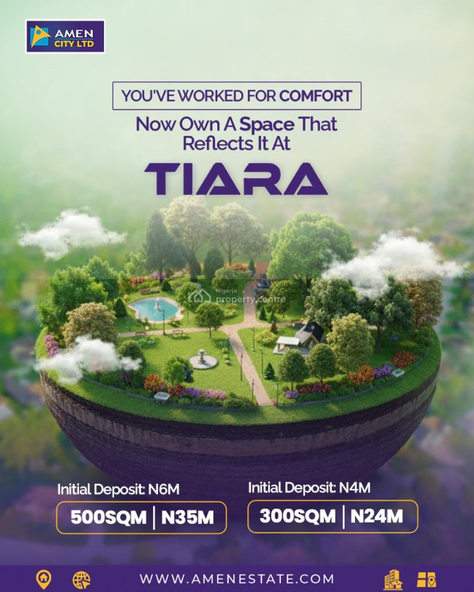 Premium Serviced Plots with C of O Title, Tiara Estate, Ibeju Lekki, Lagos, Residential Land for Sale