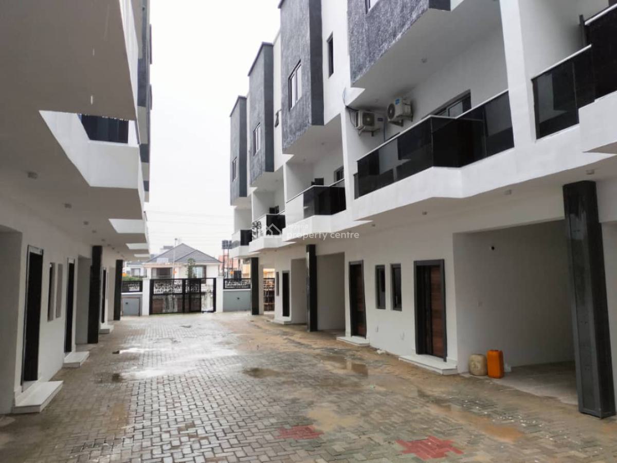 Newly Built 3 Bedroom Terraced Duplex with Bq, Agungi Lekki Lagos, Agungi, Lekki, Lagos, Terraced Duplex for Rent