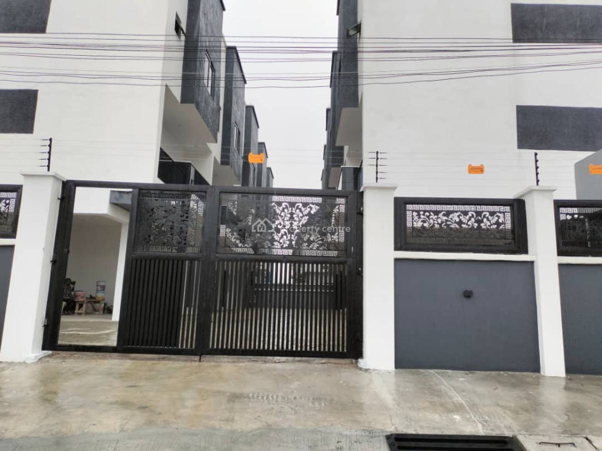 Newly Built 3 Bedroom Terraced Duplex with Bq, Agungi Lekki Lagos, Agungi, Lekki, Lagos, Terraced Duplex for Rent