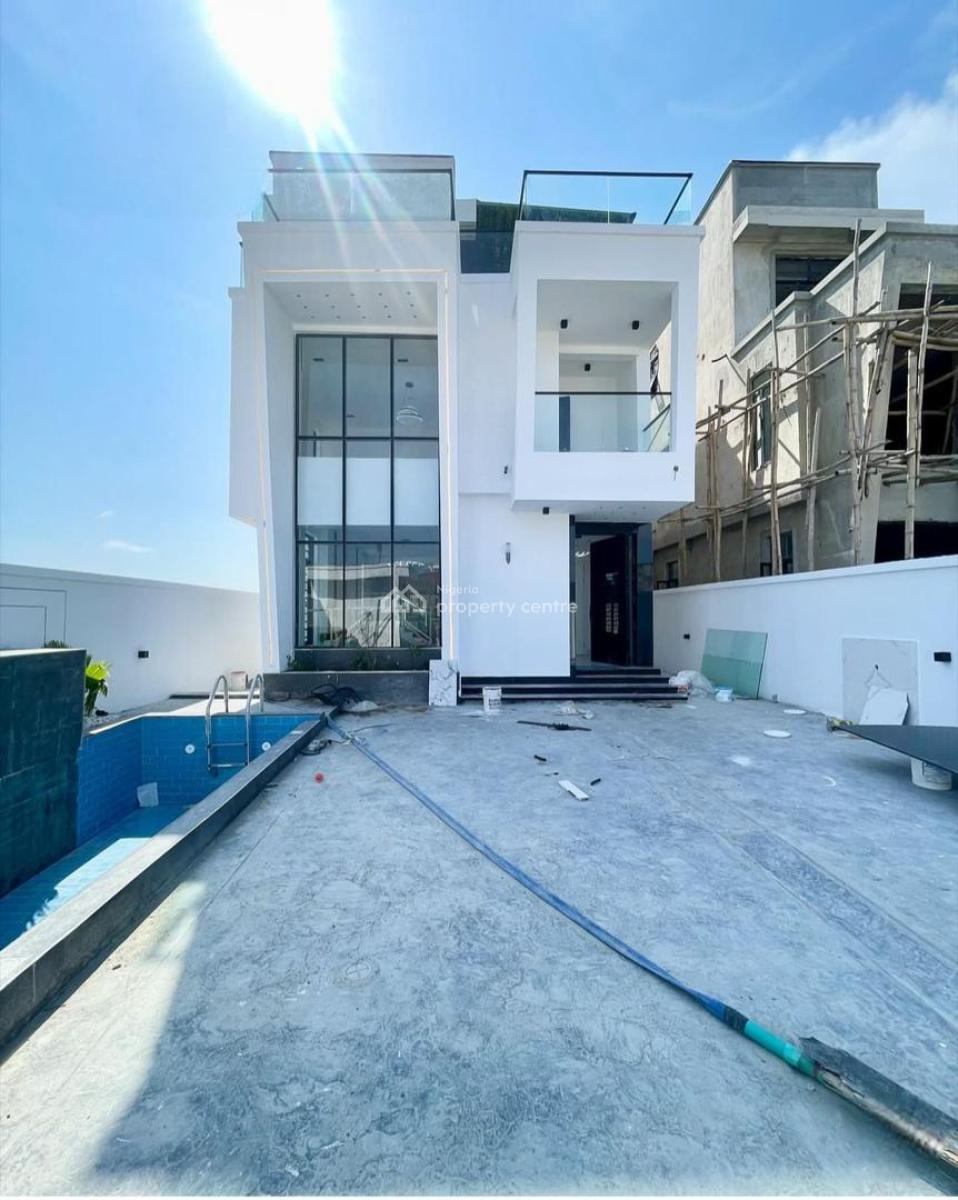 Luxury 5 Bedroom Detached Duplex with a Pool , Bq, Lekki Phase 1, Lekki Phase 1, Lekki, Lagos, Detached Duplex for Sale