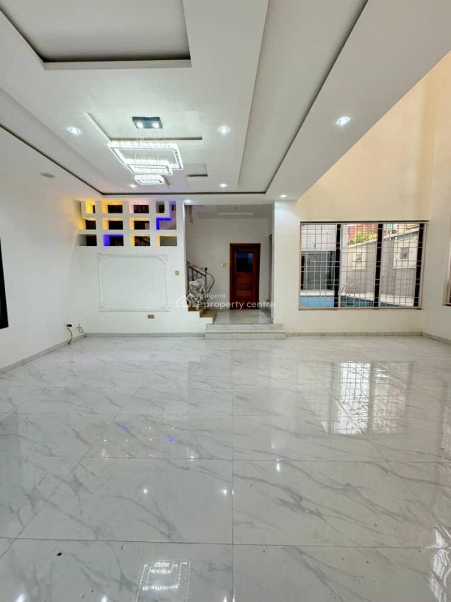 Newly Built 5 Bedroom Fully Detached House with Swimming Pool, Cinema, Exclusive Mansion with Pool, Cinema, Gym and Study Room, Open Terrace, Omole Phase 1, Ikeja, Lagos, Detached Duplex for Sale
