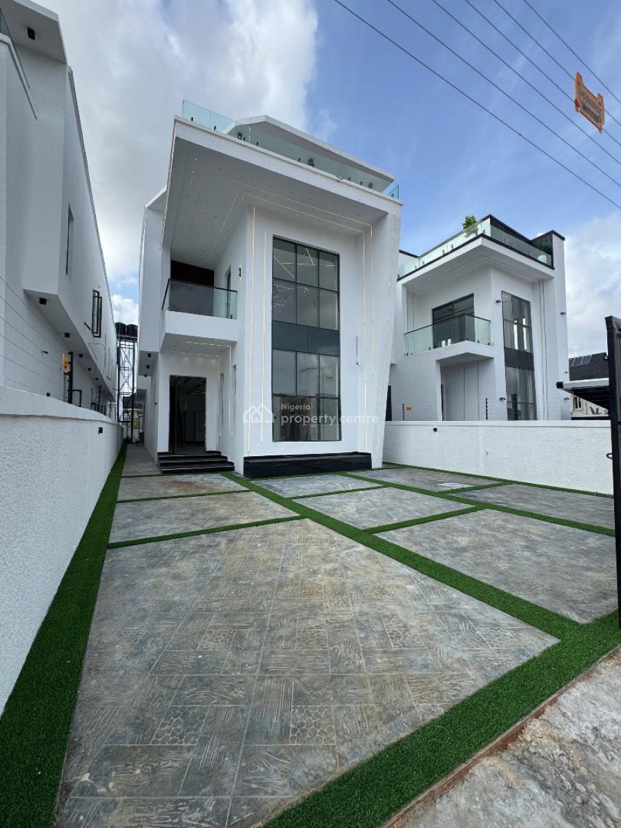 Magnificent 5 Bedroom Detached Duplex with a Pool, Ajah, Lagos, Detached Duplex for Sale