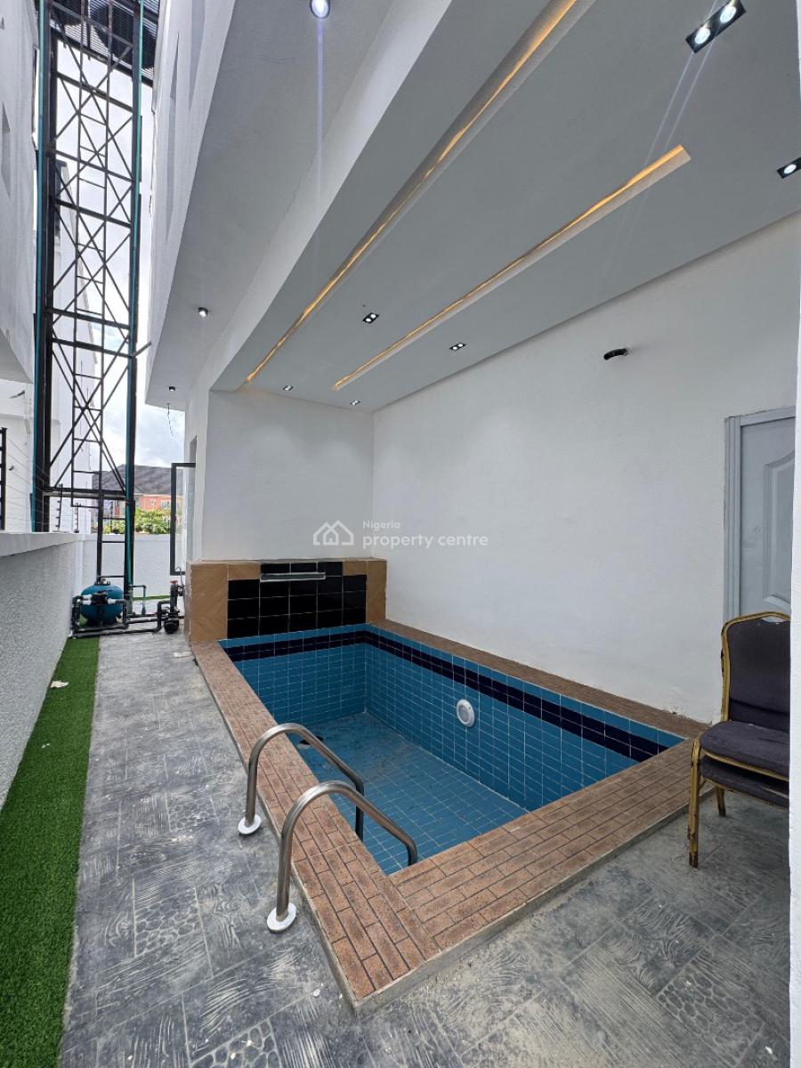 Magnificent 5 Bedroom Detached Duplex with a Pool, Ajah, Lagos, Detached Duplex for Sale