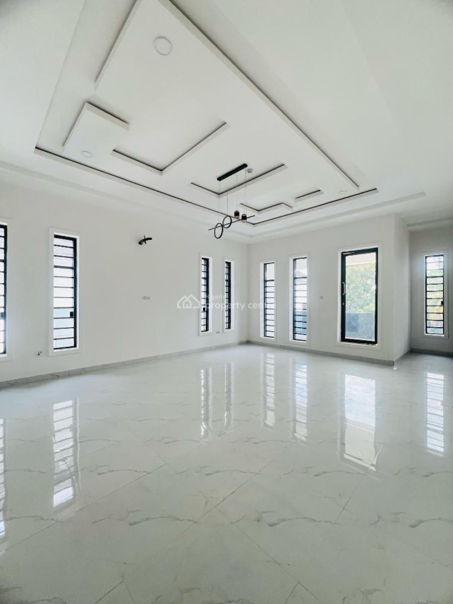 Contemporary Built 5 Bedroom Fully Detached Duplex Plus Bq, Contemporary Detailed Home with Bq in a Secured Estate, Omole Phase 1, Ikeja, Lagos, Detached Duplex for Sale