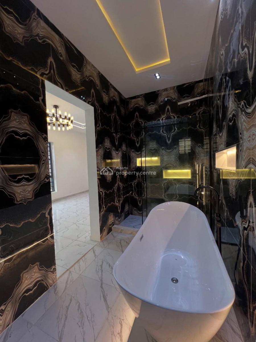 Luxury Brand Newly Built 5bedroom Duplex with Pool &bq, Lekki Palm City Ado Road Ajah, Ajah, Lagos, Detached Duplex for Rent